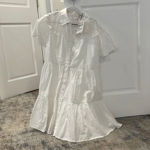 Zara white sun dress